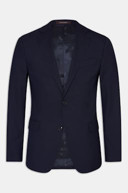 Slim Fit Microstructure Blazer