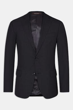 Slim Fit Microstructure Blazer