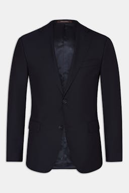 Slim Fit Microstructure Blazer