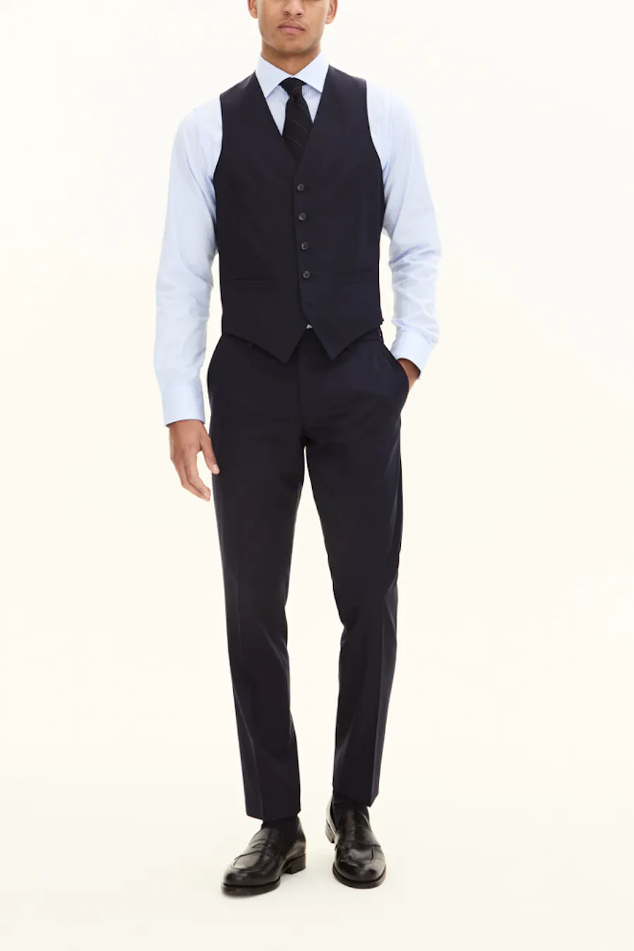 Regular Fit Microstructure Byxor