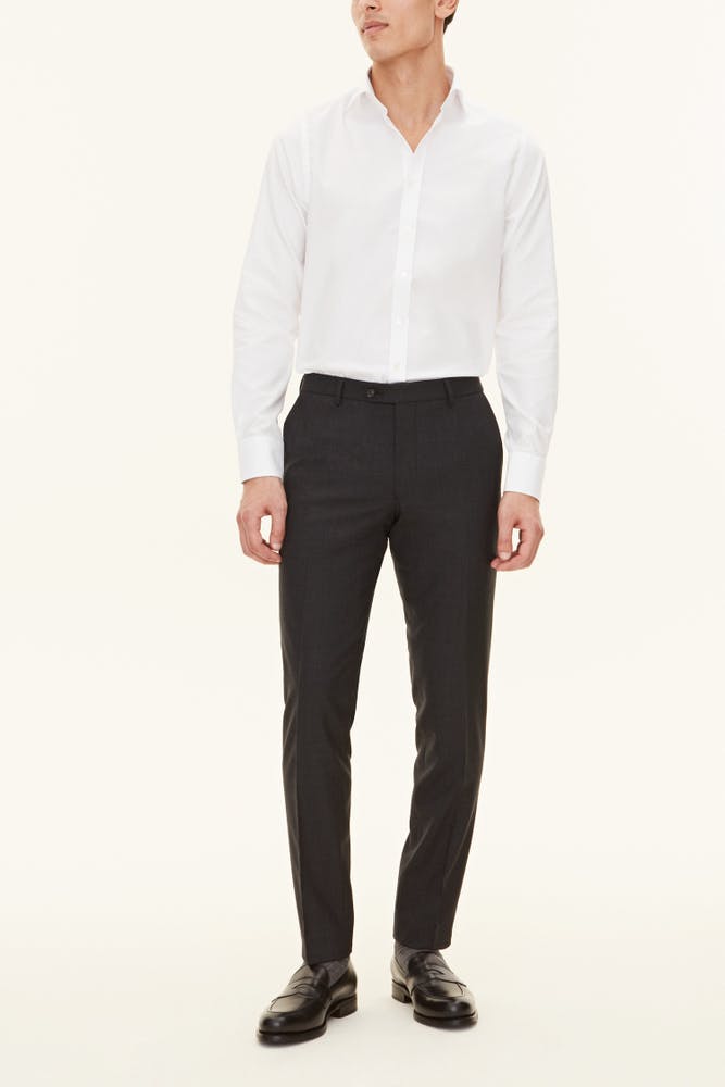 Slim Fit Microstructure Bukser