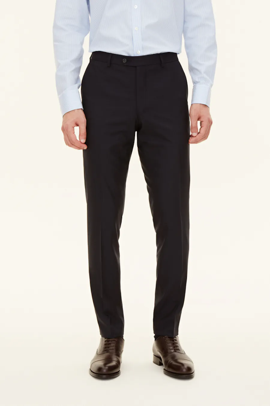 Slim Fit Microstructure Byxor