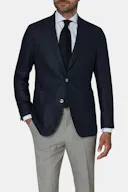 Regular Fit Hopsack Blazer