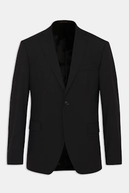 Generous Fit Microstructure Blazer