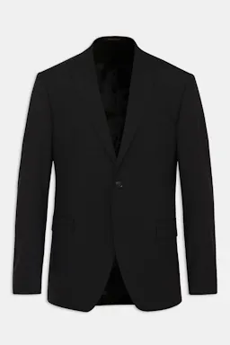 Generous Fit Linen Blazer