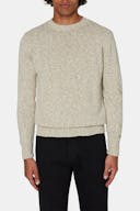 Regular Fit Rundhals Genser Meleret