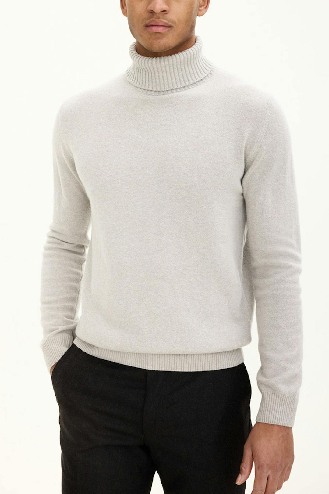 Regular Fit Pologenser Ull-Kasjmir