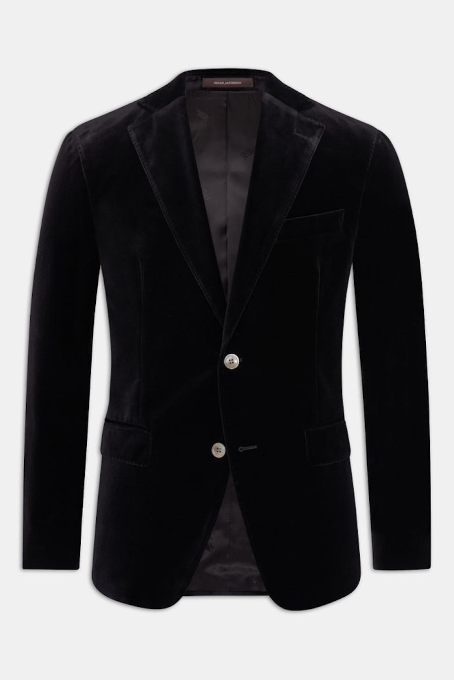 Regular Fit Velvet Blazer