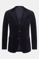 Regular Fit Kordfløyelblazer