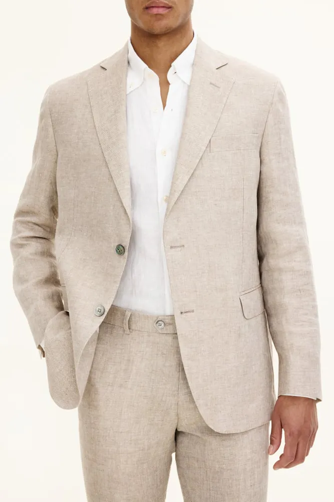 Regular Fit Linen Blazer