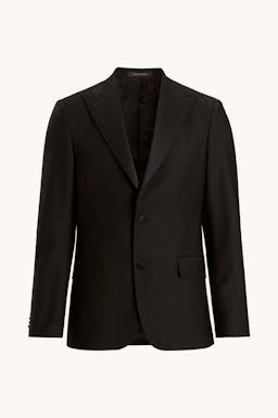 Slim Fit Microstructure Smokingblazer