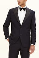 Regular Fit Microstructure Smokingblazer