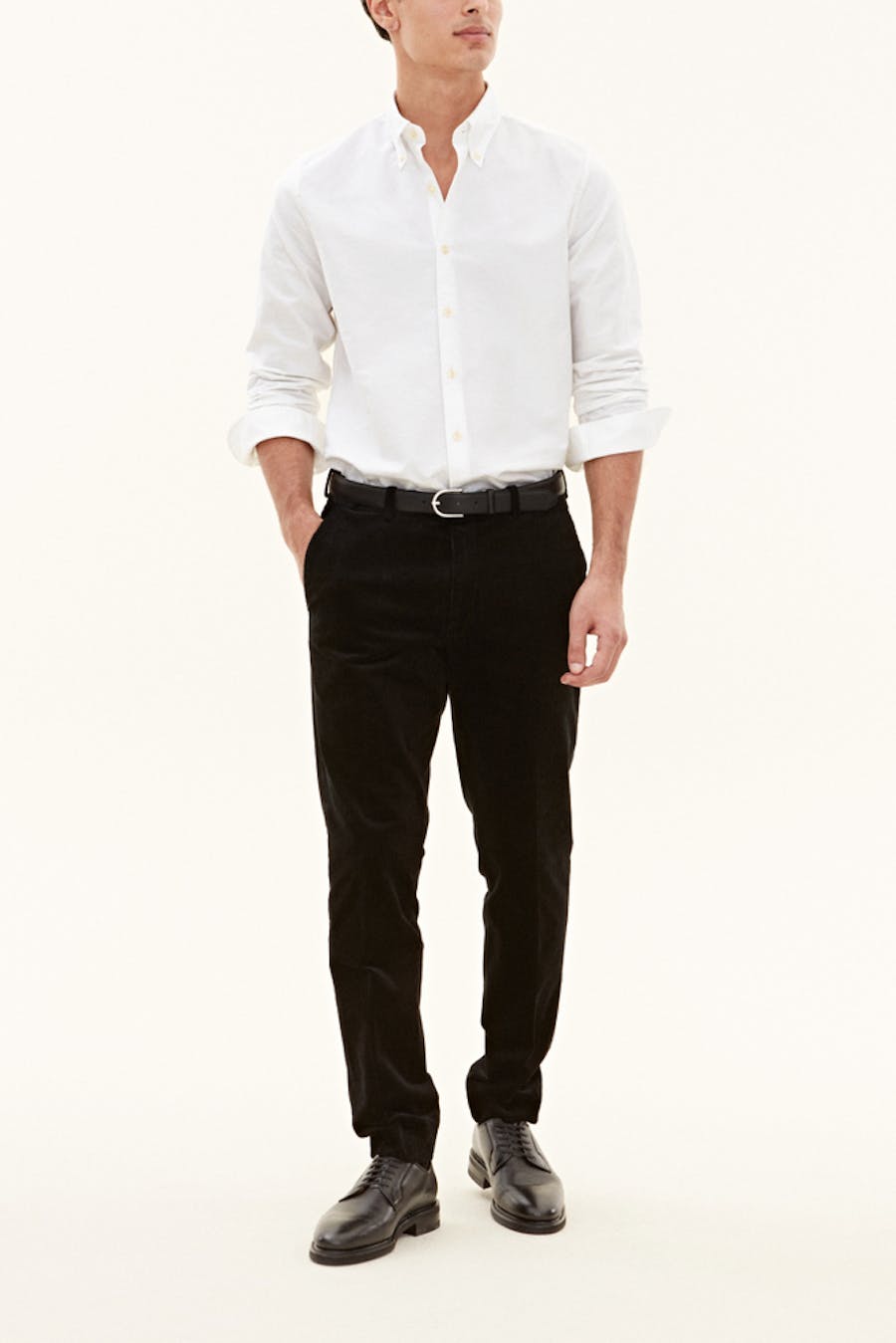 Slim Fit Kordfløyelbukser