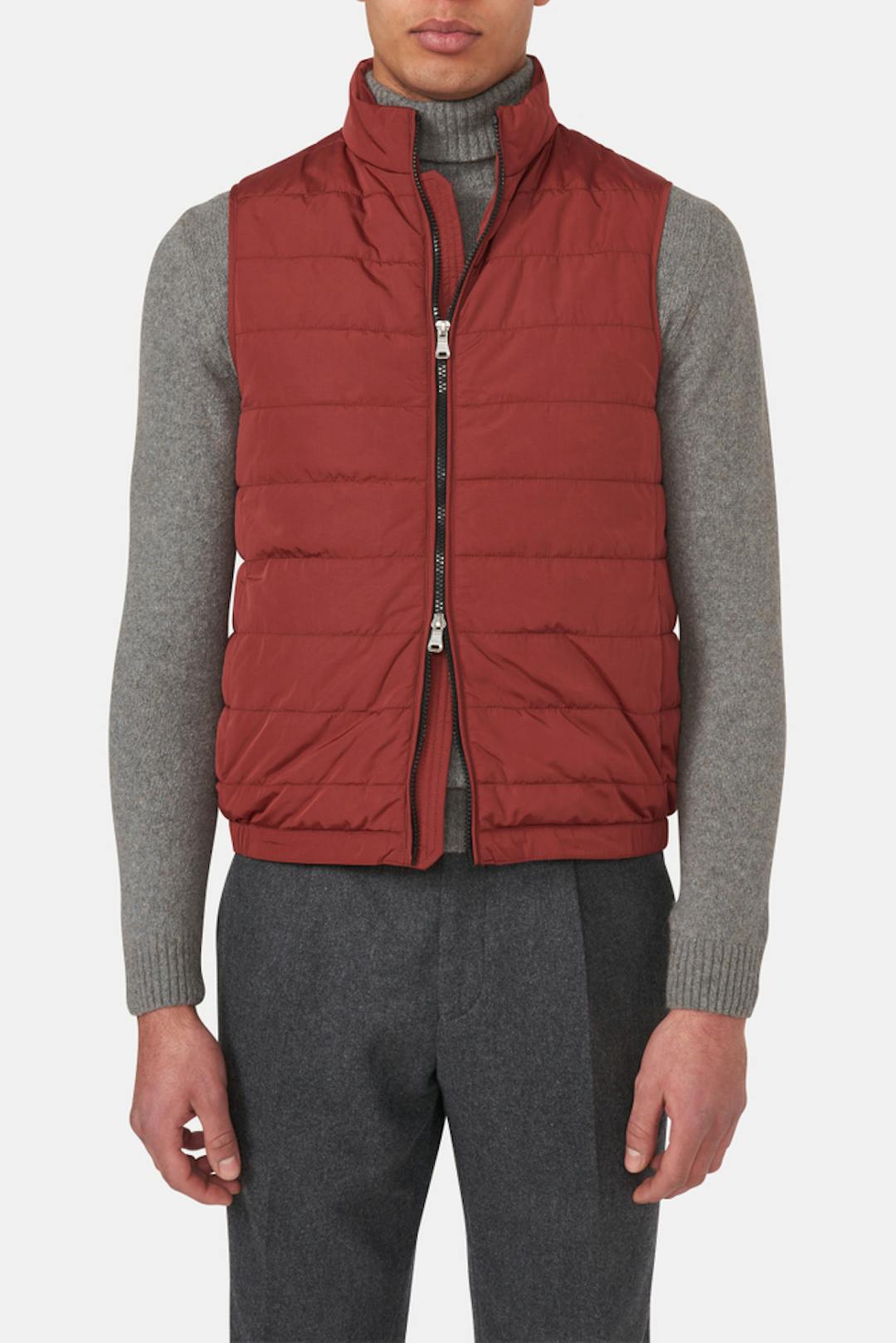 Regular Fit Liner Nylonväst