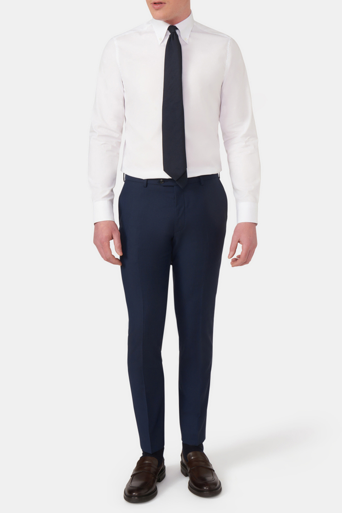 Slim Fit Birdseye Byxor