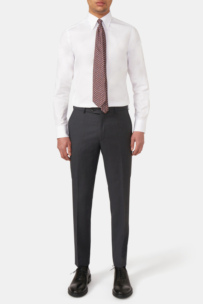 Slim Fit Birdseye Byxor