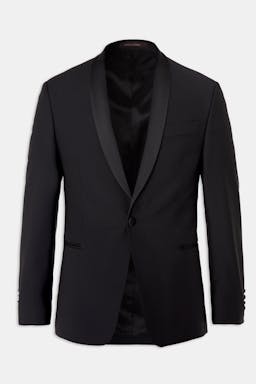 Regular Fit Microstructure Smokingblazer
