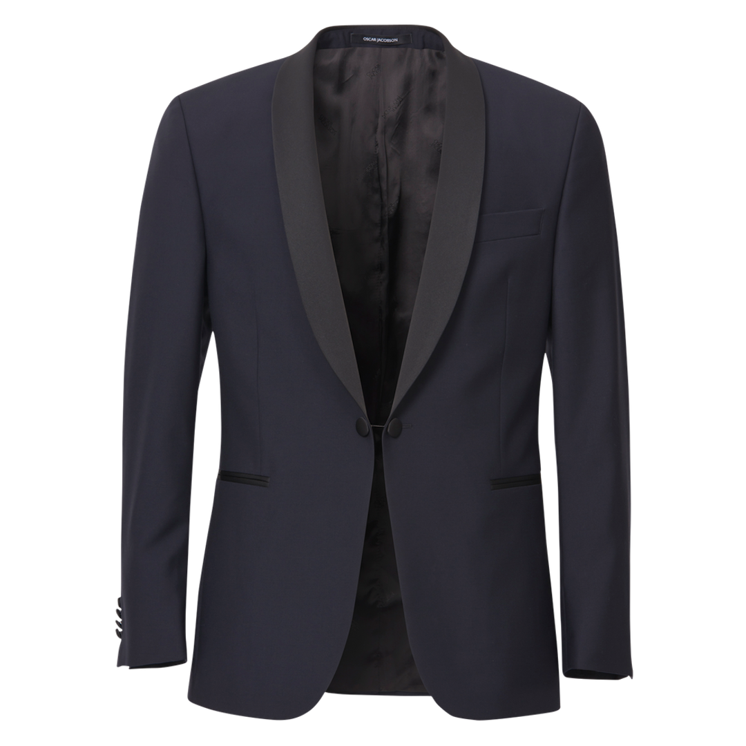 Regular Fit Microstructure Smokingkavaj