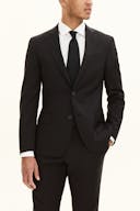Slim Fit Microstructure Blazer