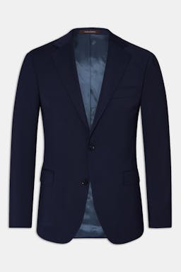 Slim Fit Microstructure Blazer