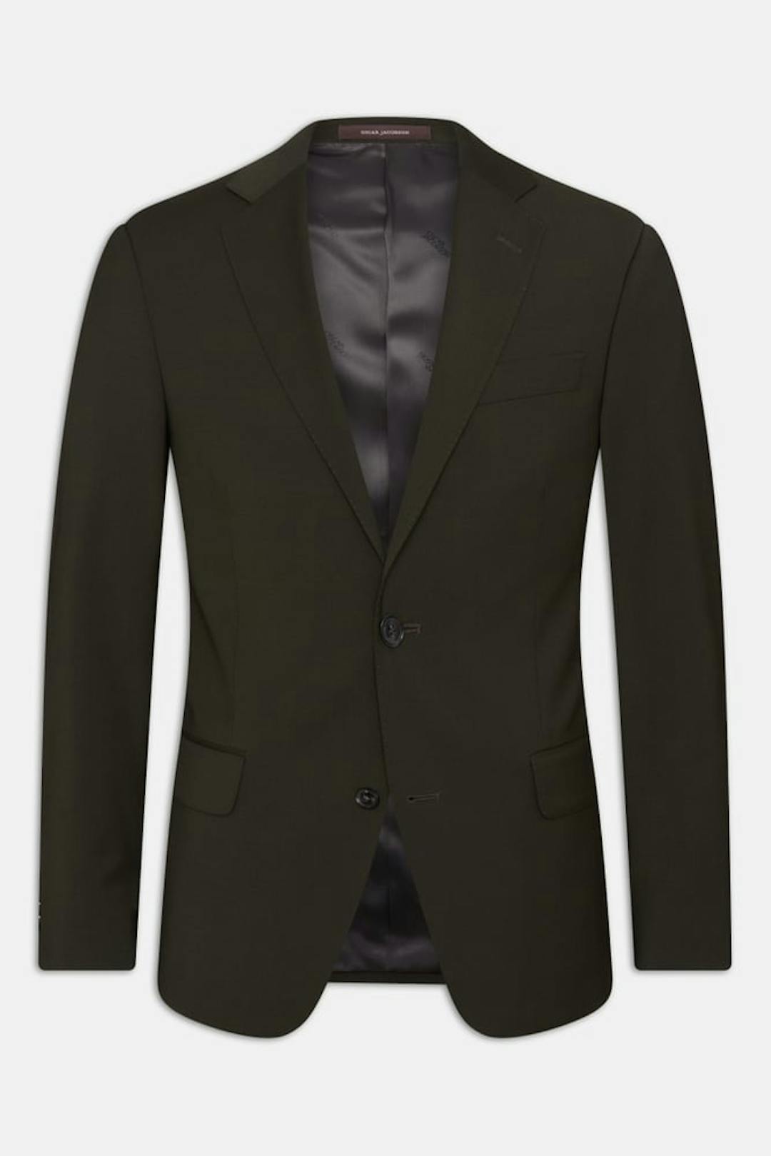 Slim Fit Microstructure Blazer