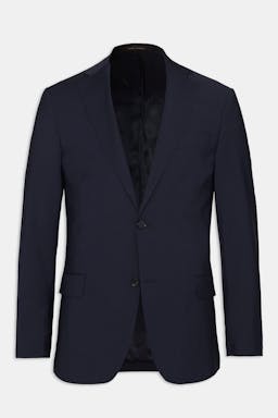 Slim Fit Microstructure Blazer