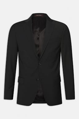 Slim Fit Microstructure Blazer