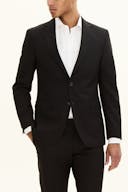 Regular Fit Microstructure Blazer
