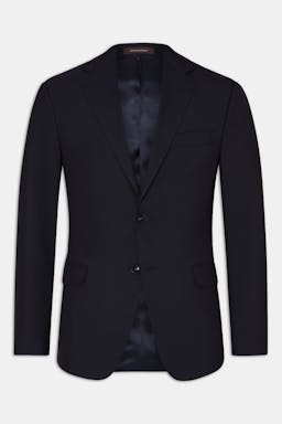 Regular Fit Microstructure Blazer