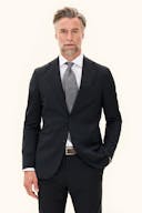 Slim Fit Microstructure Blazer