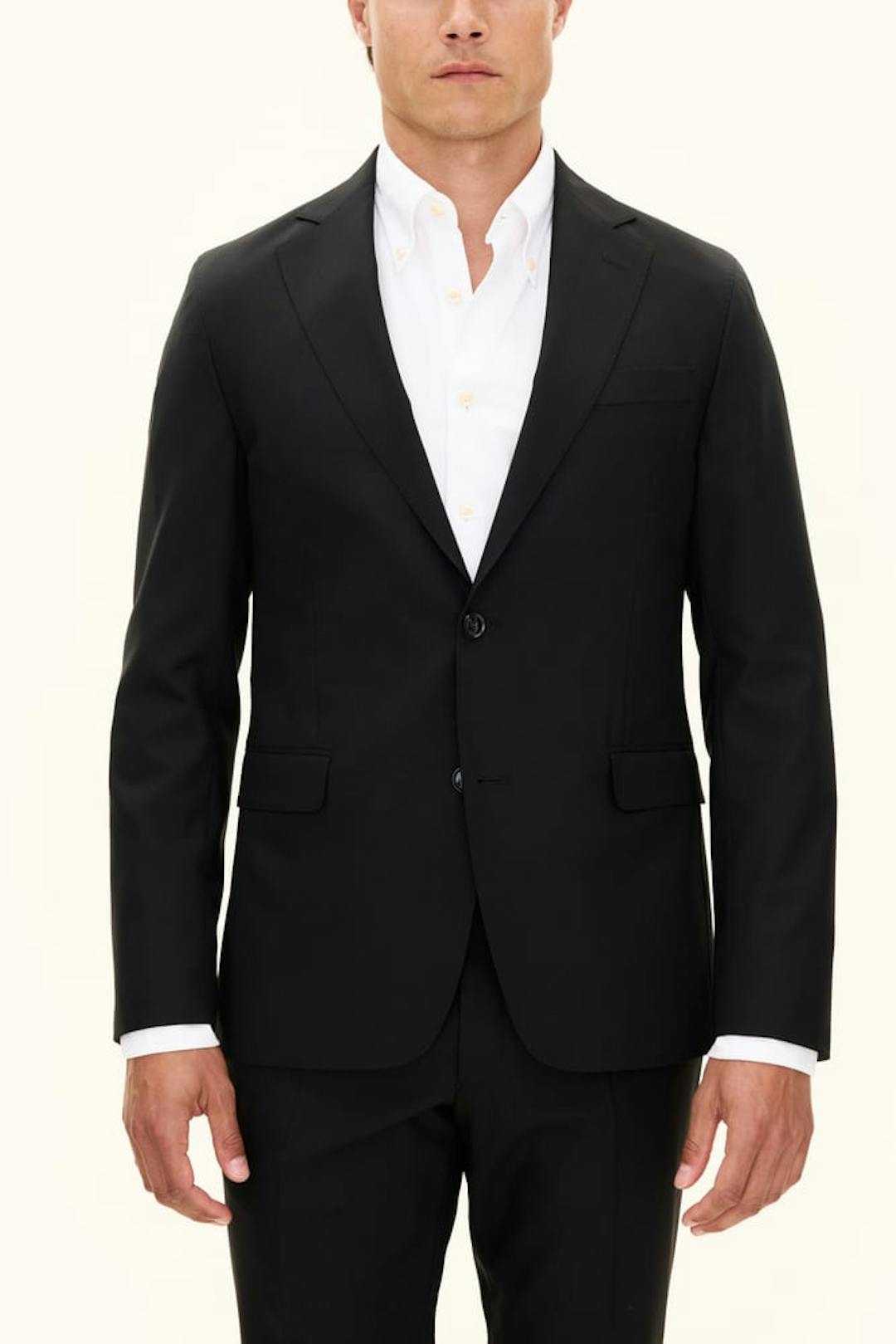 Slim Fit Linen Blazer