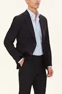 Slim Fit Microstructure Kavaj