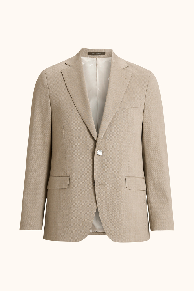 Regular Fit Microstructure Kavaj