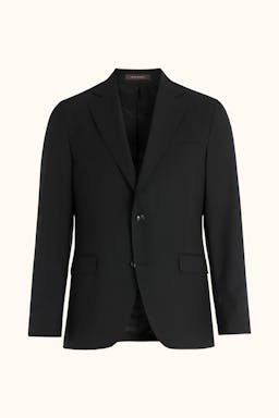 Regular Fit Microstructure Blazer