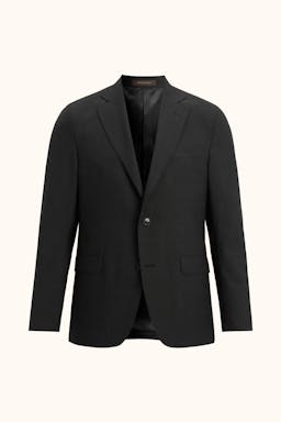 Regular Fit Microstructure Blazer