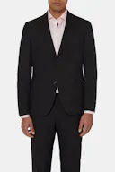 Regular Fit Microstructure Blazer