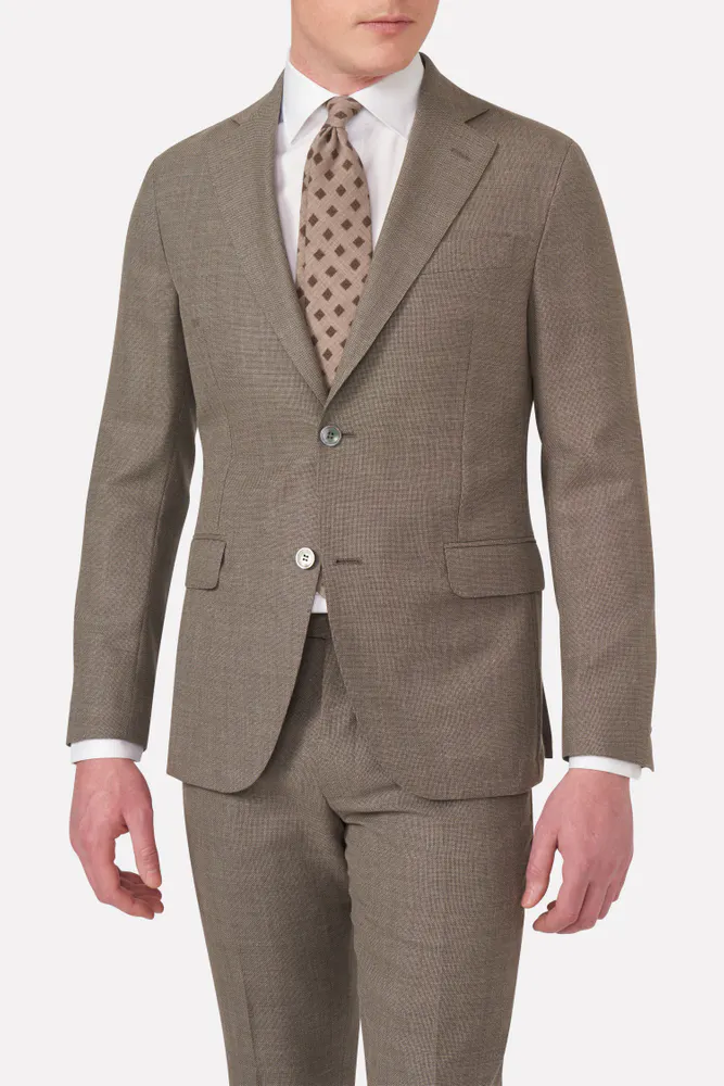 Regular Fit Tropical Wool Blazer