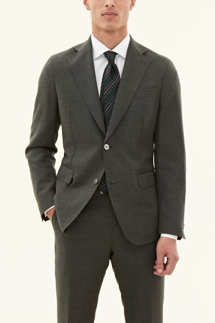 Regular Fit Tropical Wool Blazer