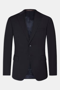 Generous Fit Microstructure Blazer