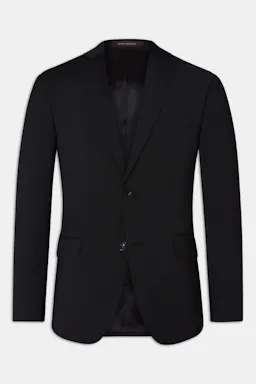 Regular Fit Microstructure Blazer