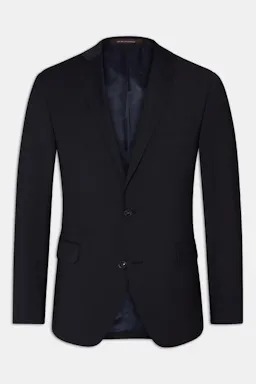 Regular Fit Microstructure Blazer
