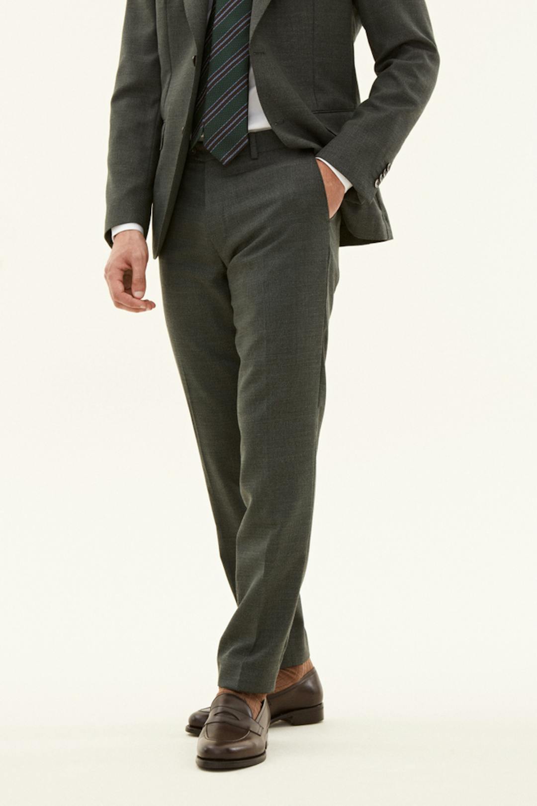 Slim Fit Bukser Tropical Wool