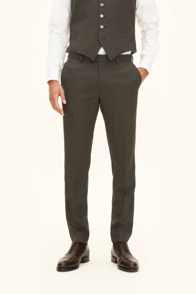 Slim Fit Bukser Tropical Wool