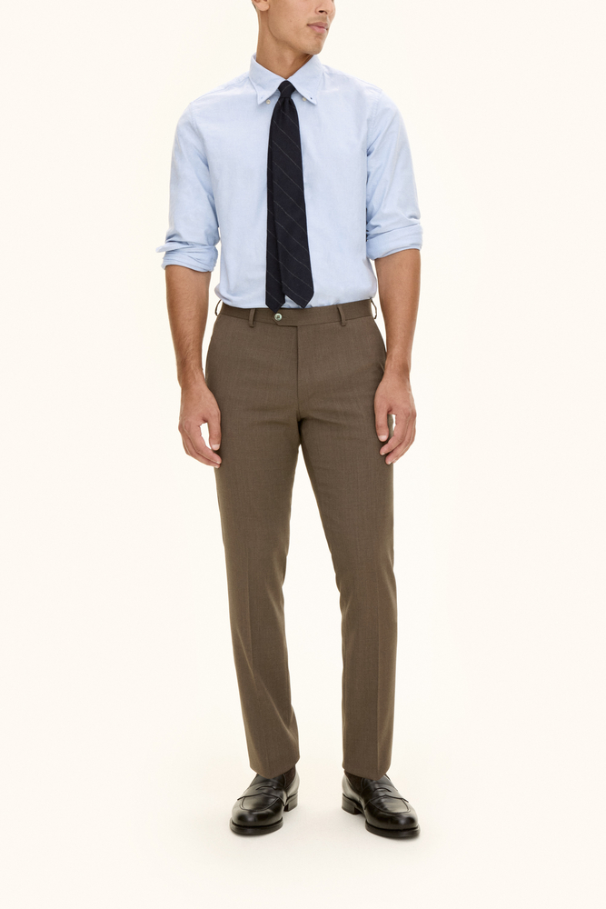 Slim Fit Byxor Tropical Wool