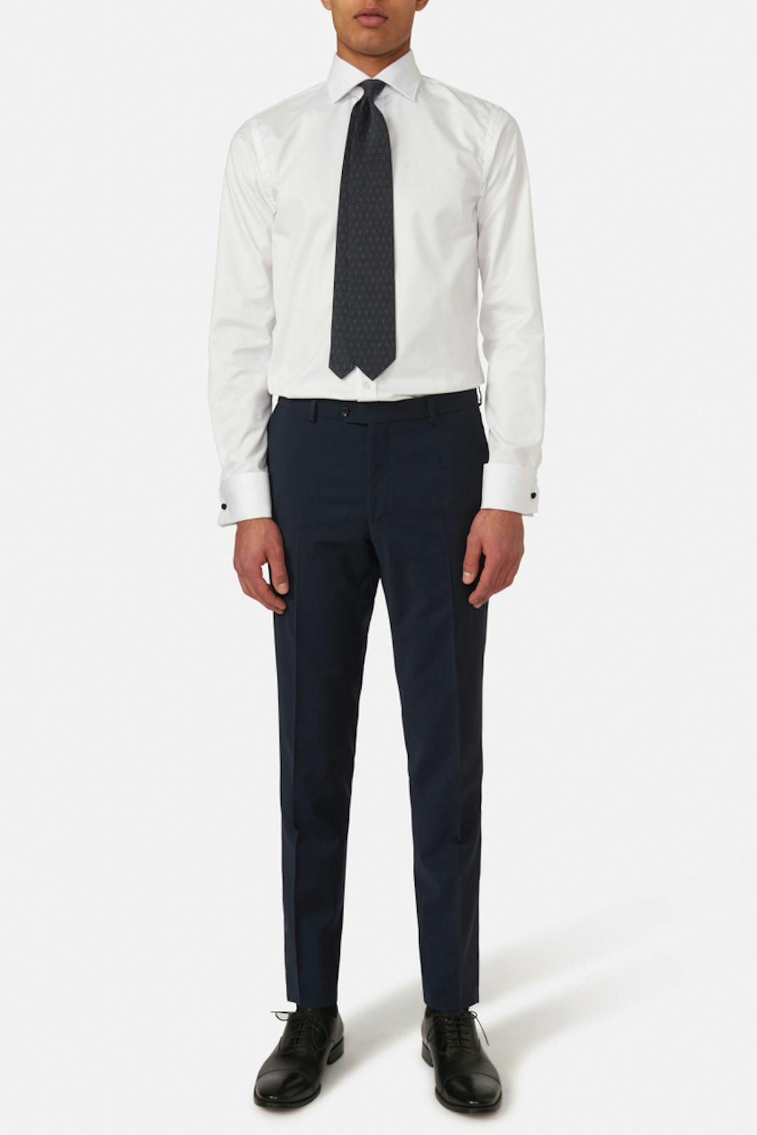 Slim Fit Microstructure Bukser