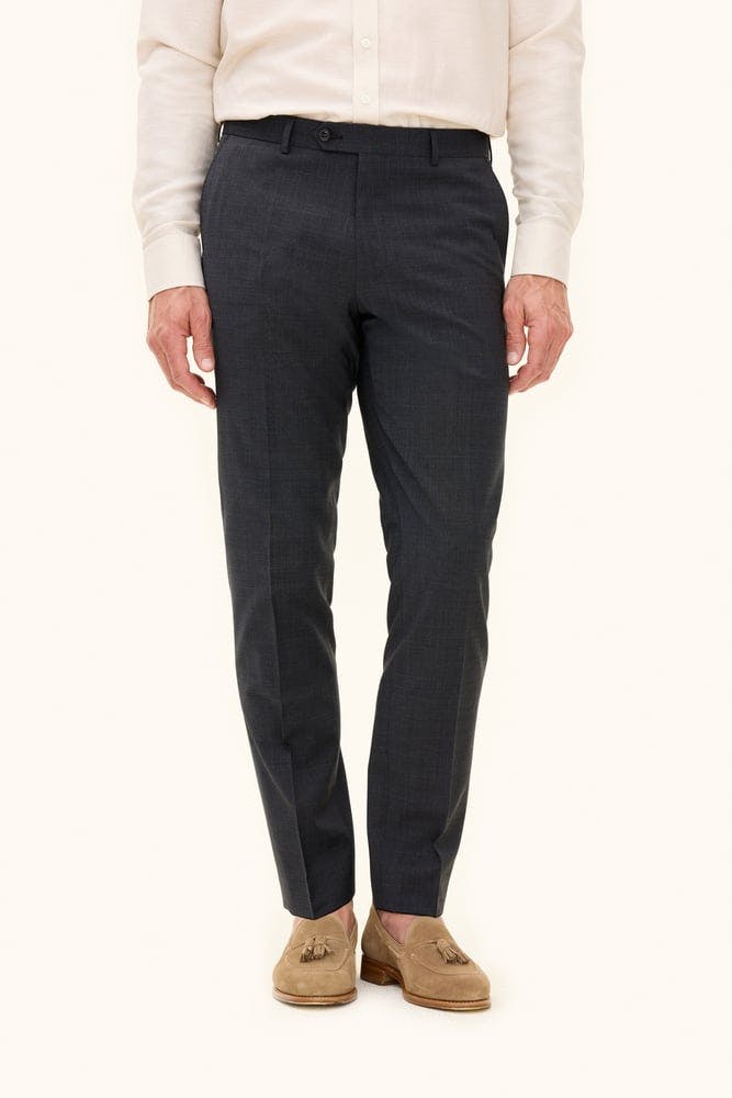 Slim Fit Microstructure Bukser