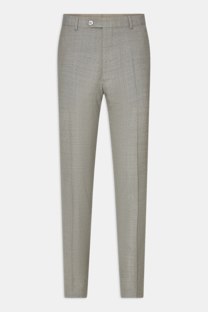 Slim Fit Sharkskin Byxor