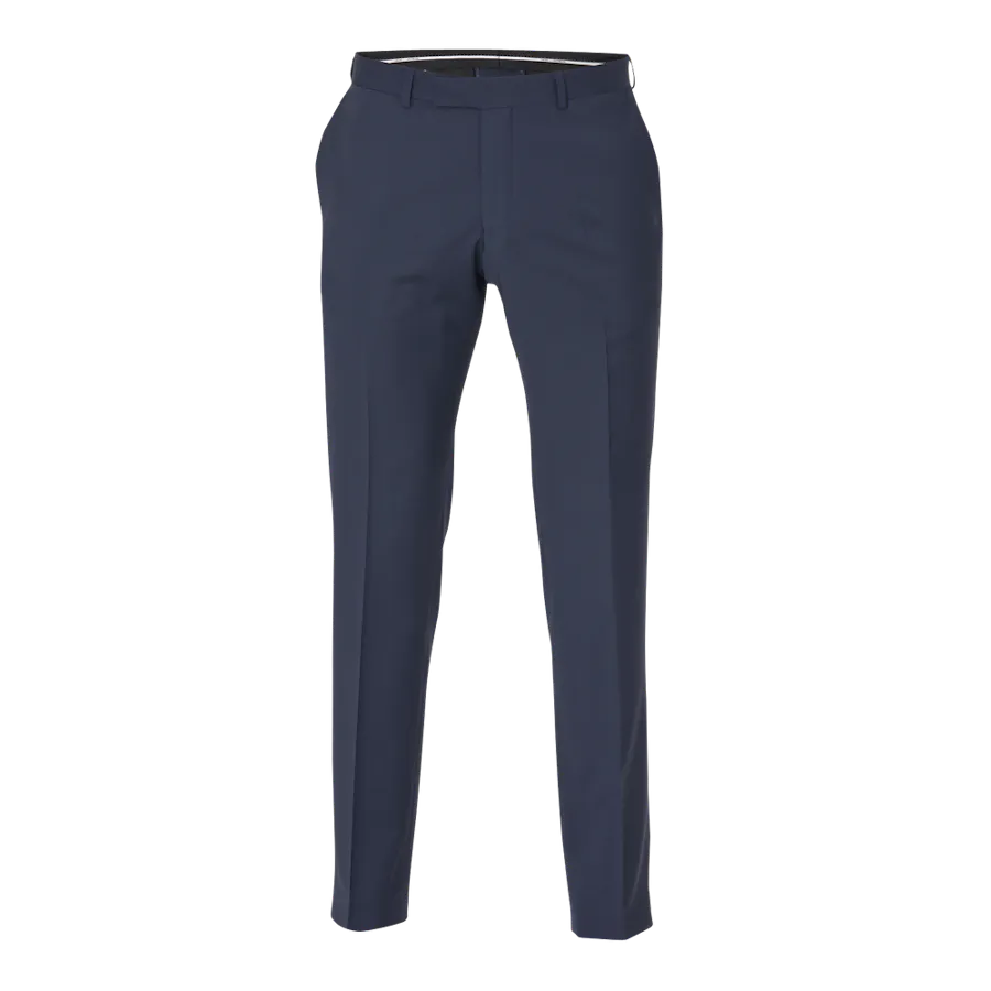 Regular Fit Microstructure Trousers