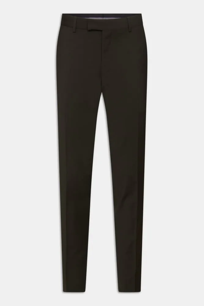 Slim Fit Microstructure Trousers