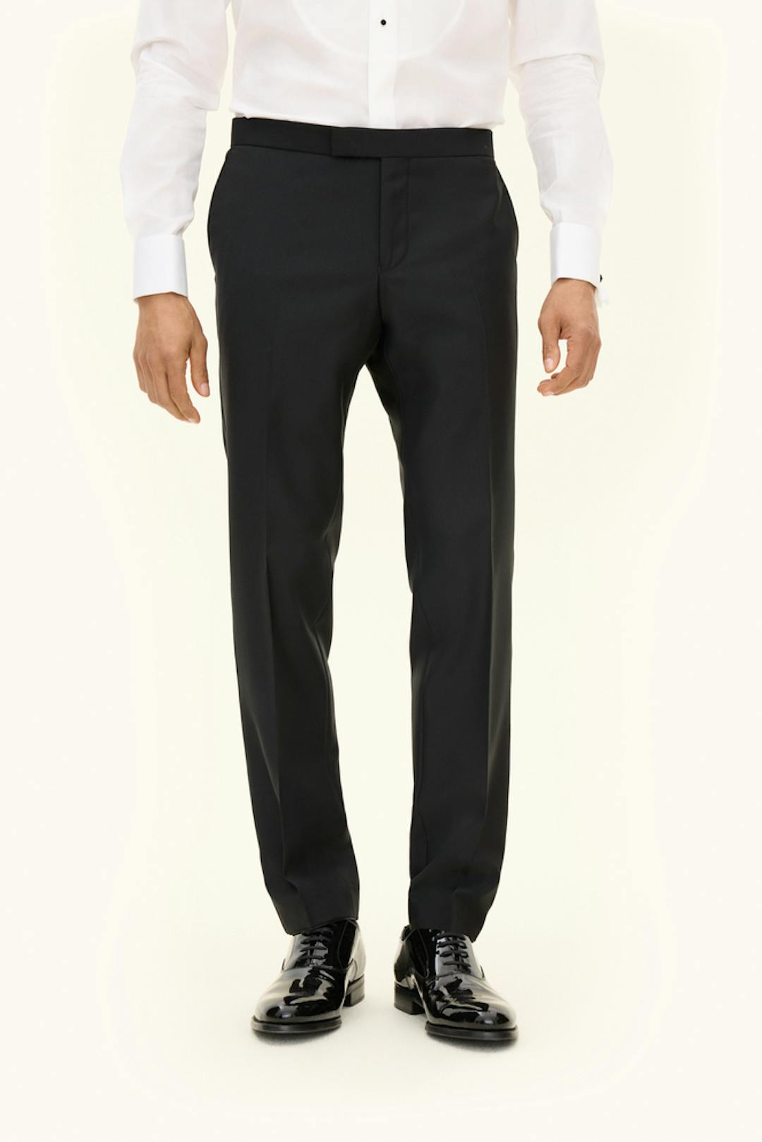 Slim Fit Microstructure Smokingbukser